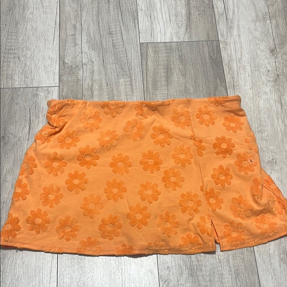 American Eagle Floral Mini Skirt